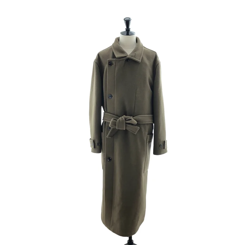 LEMAIRE / ルメール | 2023AW | WRAP COAT / ダブルウール ラップコート | M | メンズ