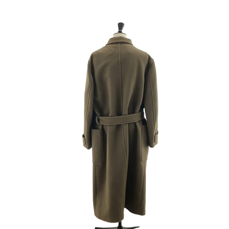 LEMAIRE / ルメール | 2023AW | WRAP COAT / ダブルウール ラップコート | M | メンズ