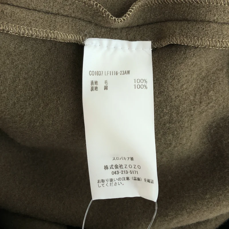LEMAIRE / ルメール | 2023AW | WRAP COAT / ダブルウール ラップコート | M | メンズ