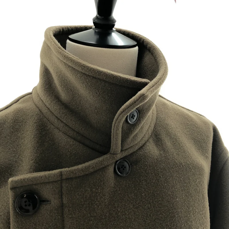LEMAIRE / ルメール | 2023AW | WRAP COAT / ダブルウール ラップコート | M | メンズ