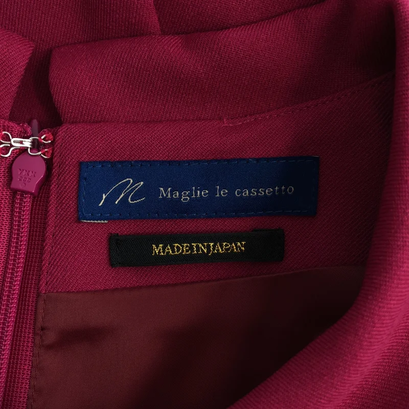 M Maglie le cassetto / エムマーリエルカセット | 2023AW | バルーンスリーブ カラーワンピース | 9 | レディース