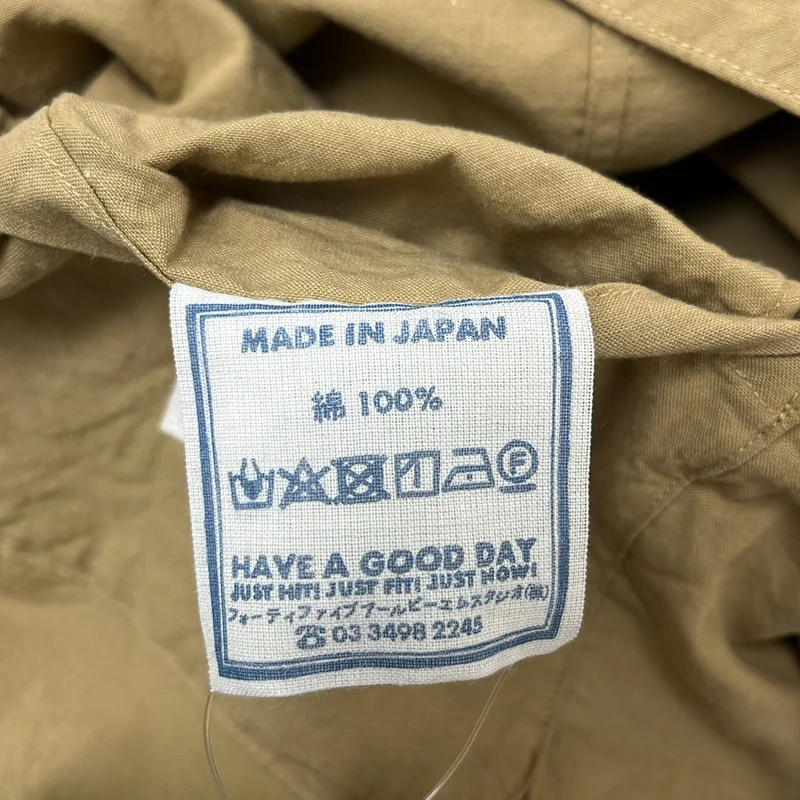 45r / フォーティファイブアール | チノ シングルブレスト ジャケット |