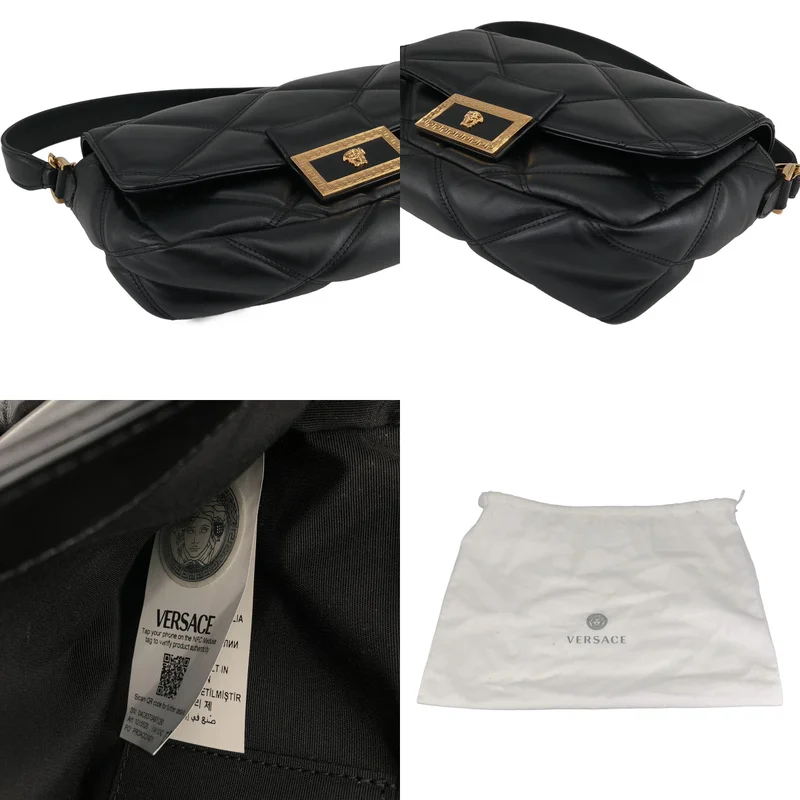 VERSACE / ヴェルサーチ | キルティング ショルダーバッグ |