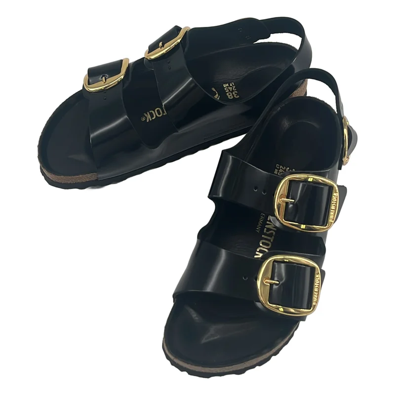 BIRKENSTOCK / ビルケンシュトック | Milano Big Buckle ビックバックル サンダル | 38 | レディース