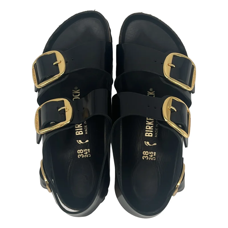 BIRKENSTOCK / ビルケンシュトック | Milano Big Buckle ビックバックル サンダル | 38 | レディース