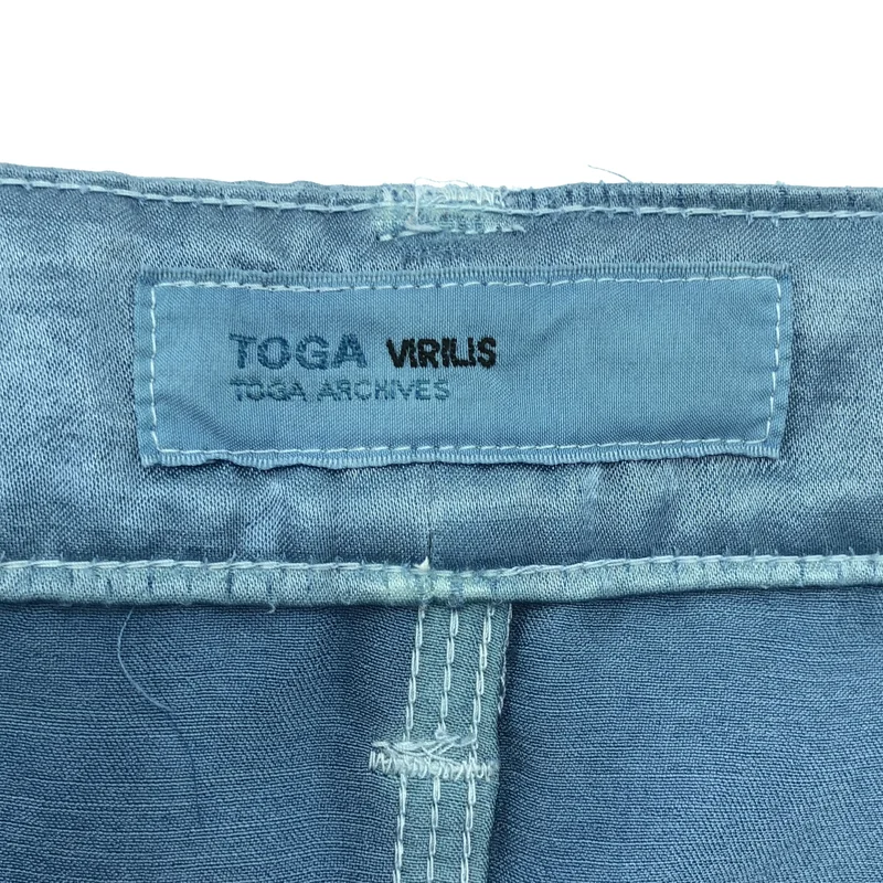 TOGA VIRILIS  / トーガビリリース | 2023AW | サテンワイドパンツ | 46 | メンズ