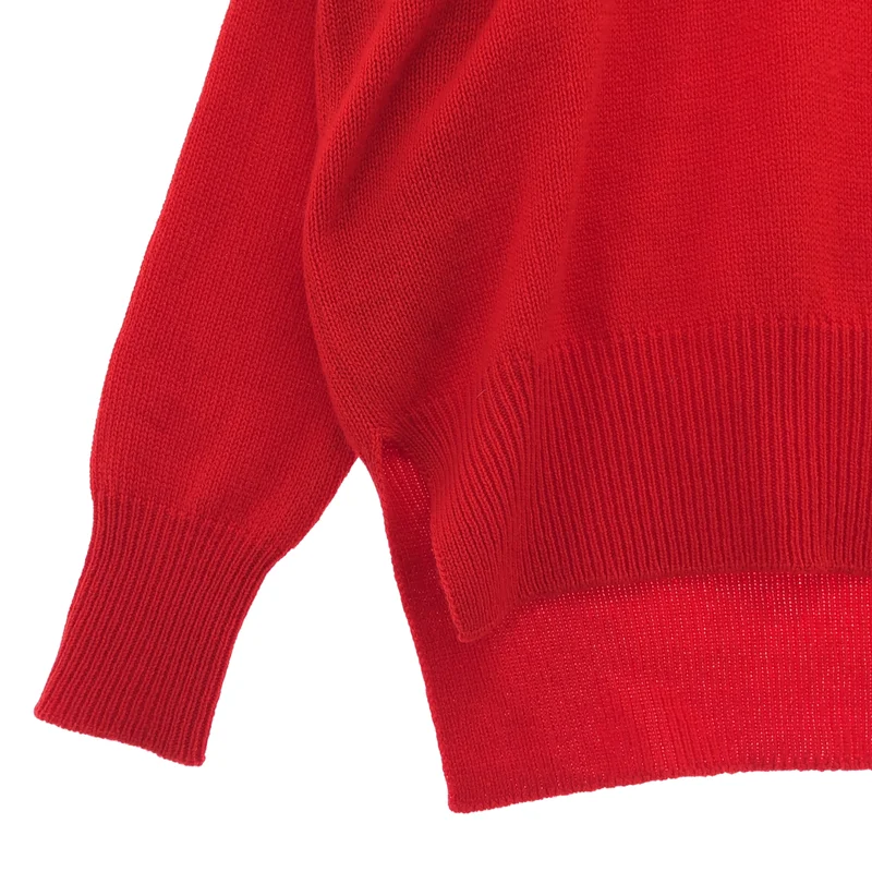 JIL SANDER / ジルサンダー | カシミヤ サイドスリット ハイネックニット | M | メンズ