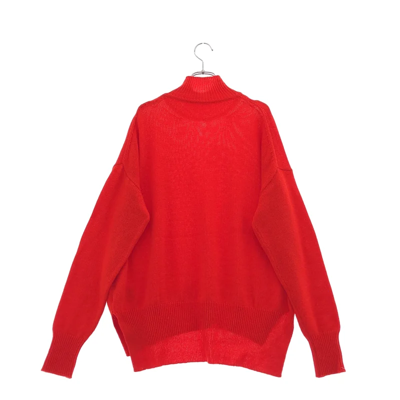 JIL SANDER / ジルサンダー | カシミヤ サイドスリット ハイネックニット | M | メンズ