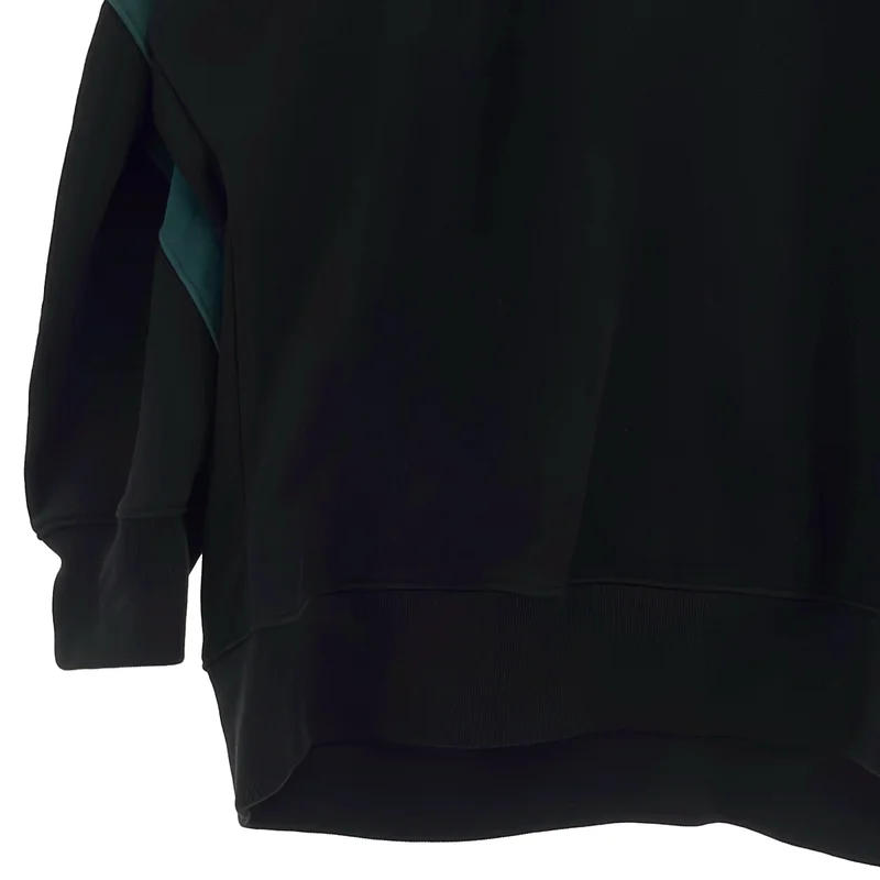 DRIES VAN NOTEN / ドリスヴァンノッテン | 2024AW | バイカラー 切り替え オーバーサイズスウェット | XS | メンズ