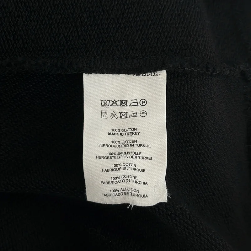 DRIES VAN NOTEN / ドリスヴァンノッテン | 2024AW | バイカラー 切り替え オーバーサイズスウェット | XS | メンズ