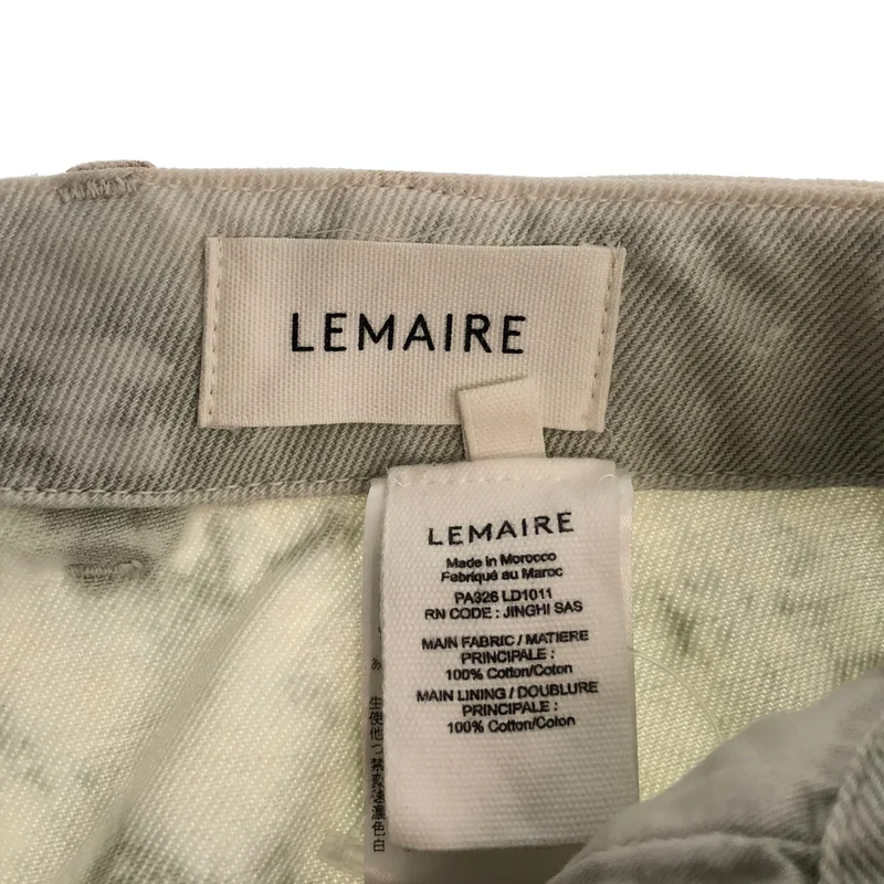 LEMAIRE / ルメール | TWISTED BELTED DENIM デニム パンツ | XS | メンズ