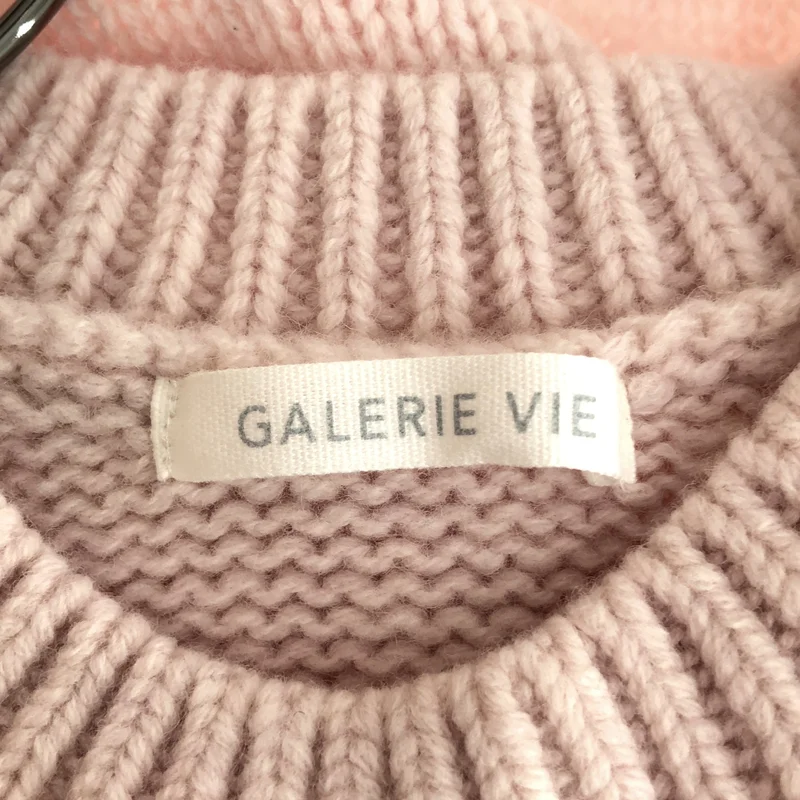 GALERIE VIE / ギャルリーヴィー | ファインウール クルーネックプルオーバー | S | レディース