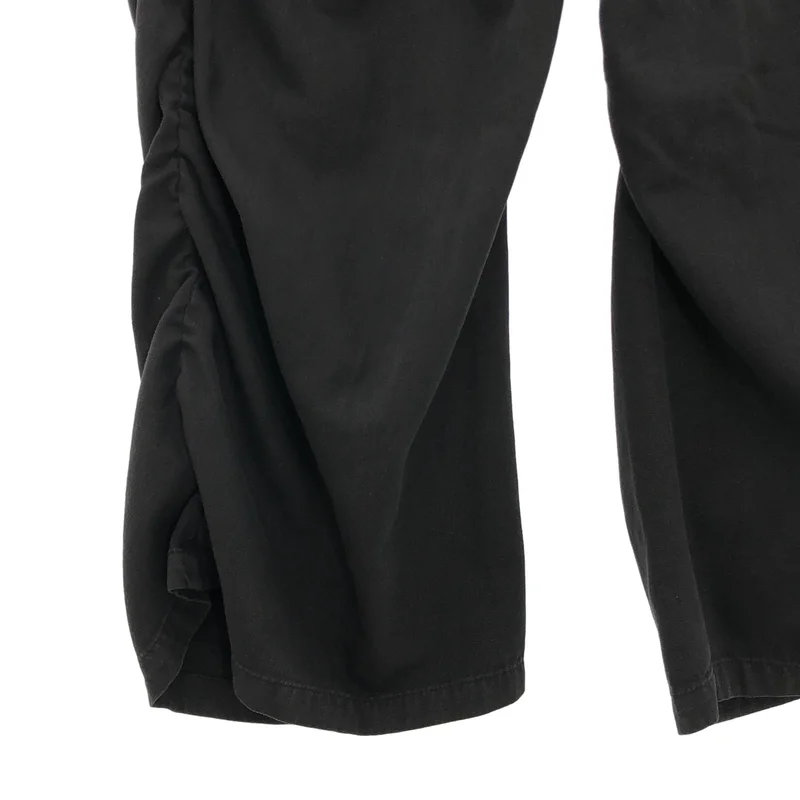 GABRIELA COLL GARMENTS / ガブリエラコールガーメンツ | THIN CANVAS DRAPED TROUSERS シャーリング イージーパンツ | 1 | メンズ