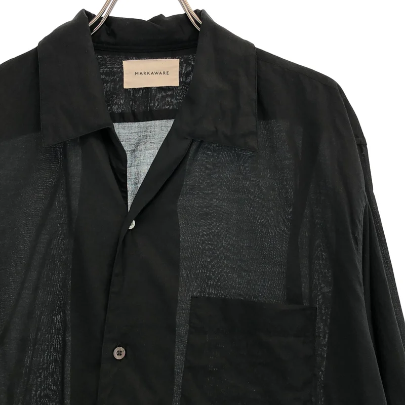 MARKAWARE / マーカウェア | 2026SS | ITALIAN OPEN COLLAR SHIRT シャツ_長袖 | 2 | メンズ