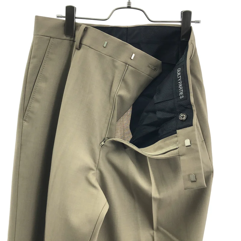 WACKO MARIA / ワコマリア | 2023SS | DORMEUIL PLEATED TROUSER スラックス パンツ | L | メンズ