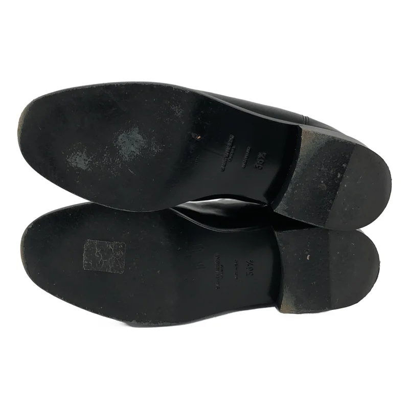 SAINT LAURENT PARIS / サンローランパリ | レザー サイドゴア ブーツ | 36 1/2 | レディース