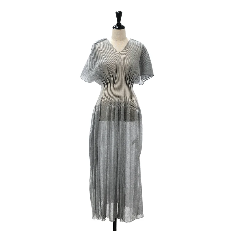 CFCL / シーエフシーエル | HYPHA LUCENT CREASE DRESS ワンピース | F | レディース