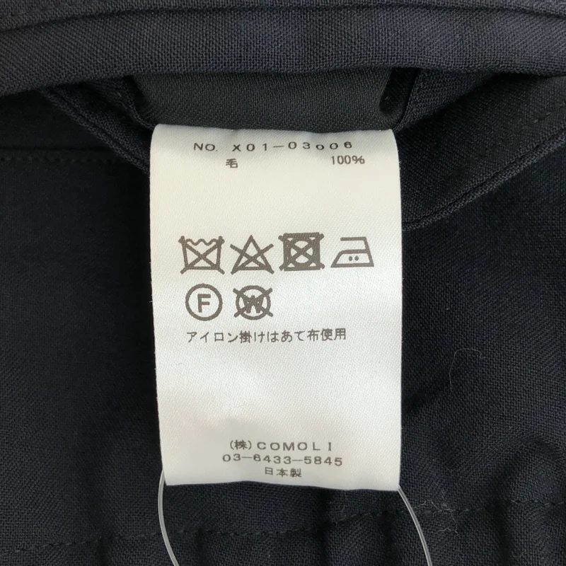 COMOLI / コモリ | ウール ニータックパンツ | 2 | メンズ