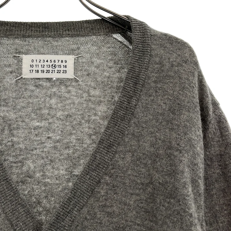 Martin Margiela / マルタンマルジェラ | 2008AW | ウール エルボーパッチ カーディガン | S | メンズ