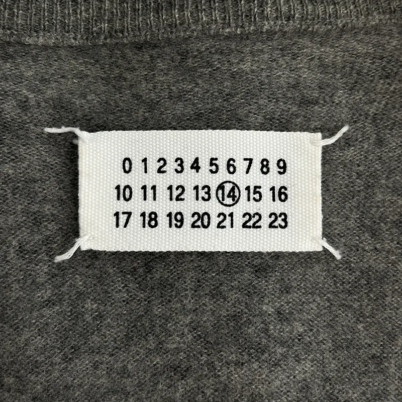 Martin Margiela / マルタンマルジェラ | 2008AW | ウール エルボーパッチ カーディガン | S | メンズ