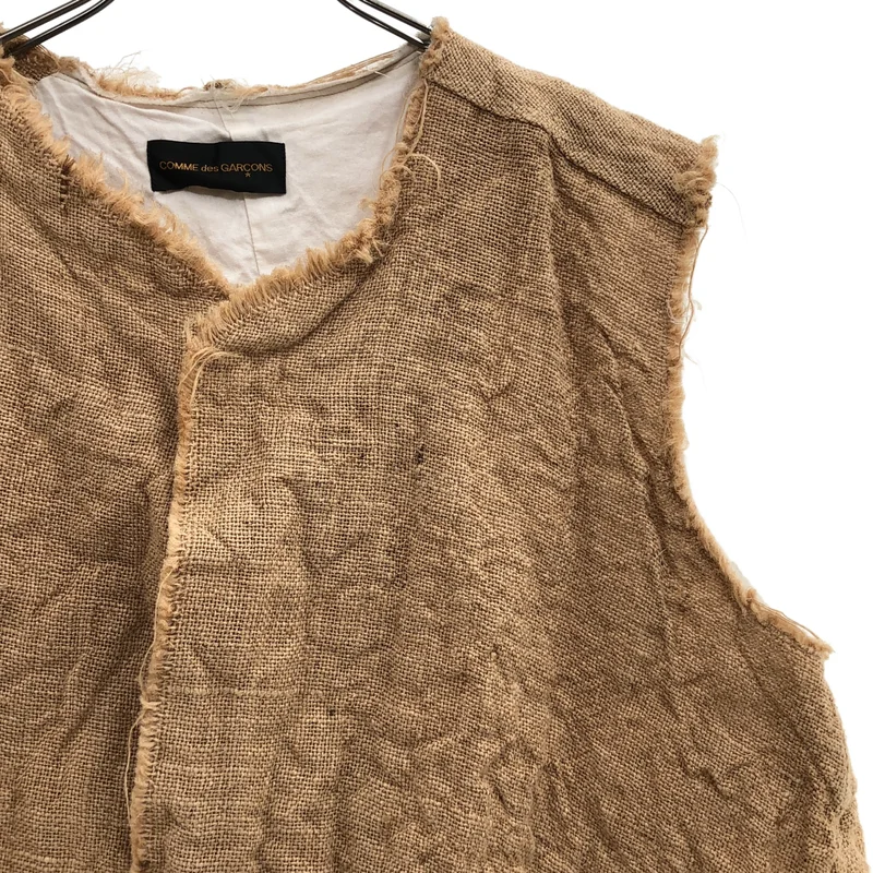 COMME des GARCONS / コムデギャルソン | 2026SS | カットアウト ベスト GQ-J034 | S | レディース