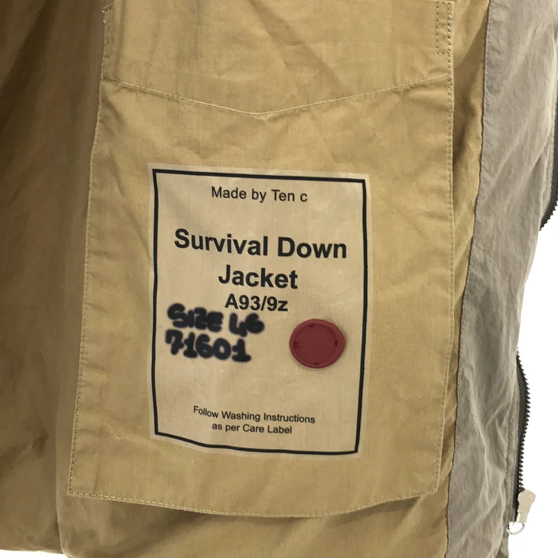 Ten c / テンシー | Survival Down Jacket ダウンジャケット | 46 | メンズ