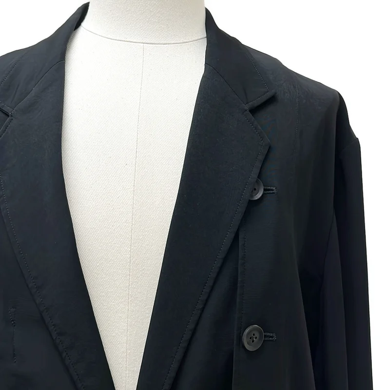 YOHJI YAMAMOTO POUR HOMME / ヨウジヤマモトプールオム | 2022SS | トリアセテート ドッキング テーラードジャケット | 2 | メンズ