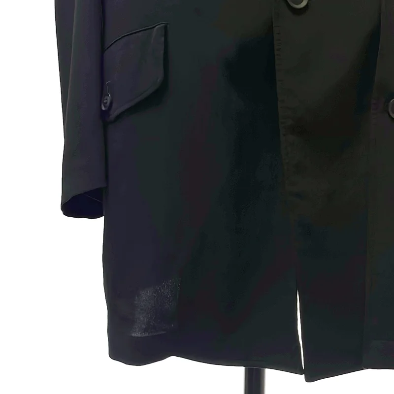 YOHJI YAMAMOTO POUR HOMME / ヨウジヤマモトプールオム | 2022SS | トリアセテート ドッキング テーラードジャケット | 2 | メンズ