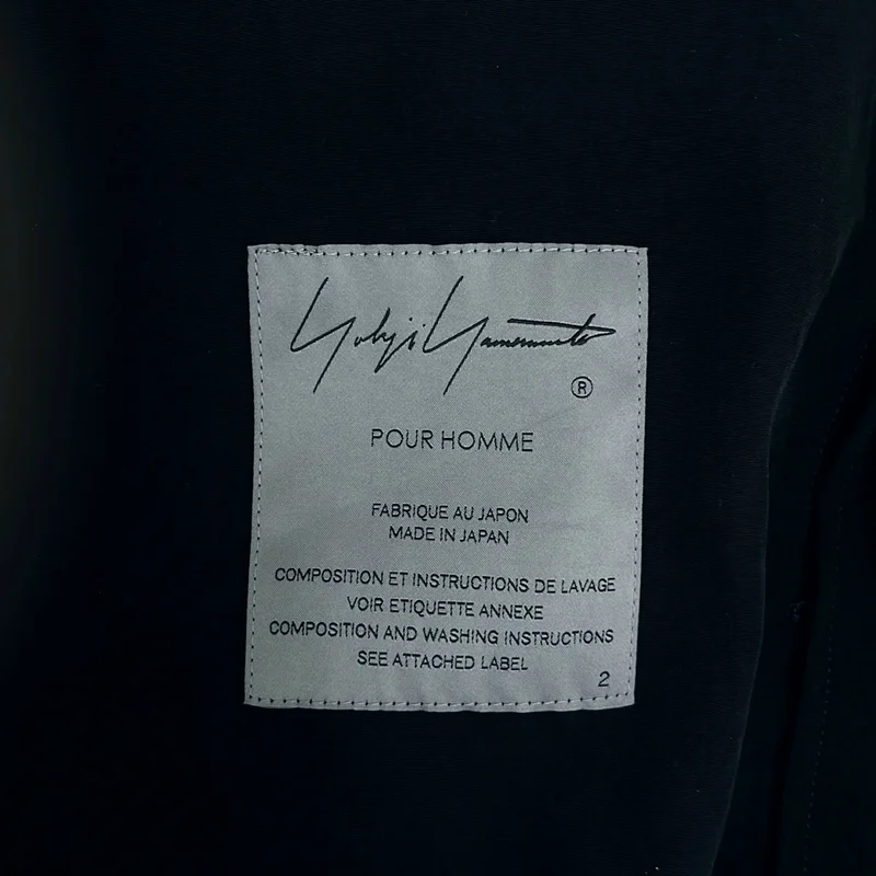 YOHJI YAMAMOTO POUR HOMME / ヨウジヤマモトプールオム | 2022SS | トリアセテート ドッキング テーラードジャケット | 2 | メンズ