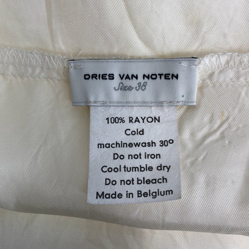 DRIES VAN NOTEN / ドリスヴァンノッテン | レーヨン キャミソールワンピース | 38 | レディース