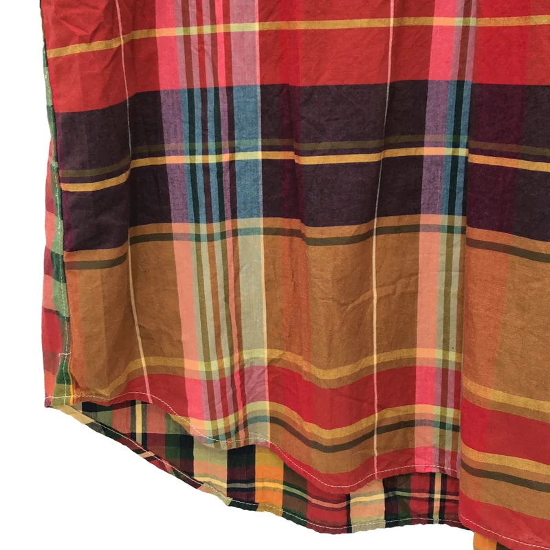 Engineered Garments / エンジニアドガーメンツ | Popover BD SH Cotton Big Plaid シャツ OR013 | M | メンズ