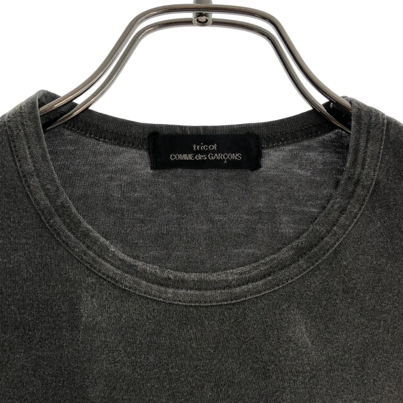 tricot COMME des GARCONS / トリココムデギャルソン | 2005SS | 製品加工 レース 切替 ロングスリーブ カットソー |