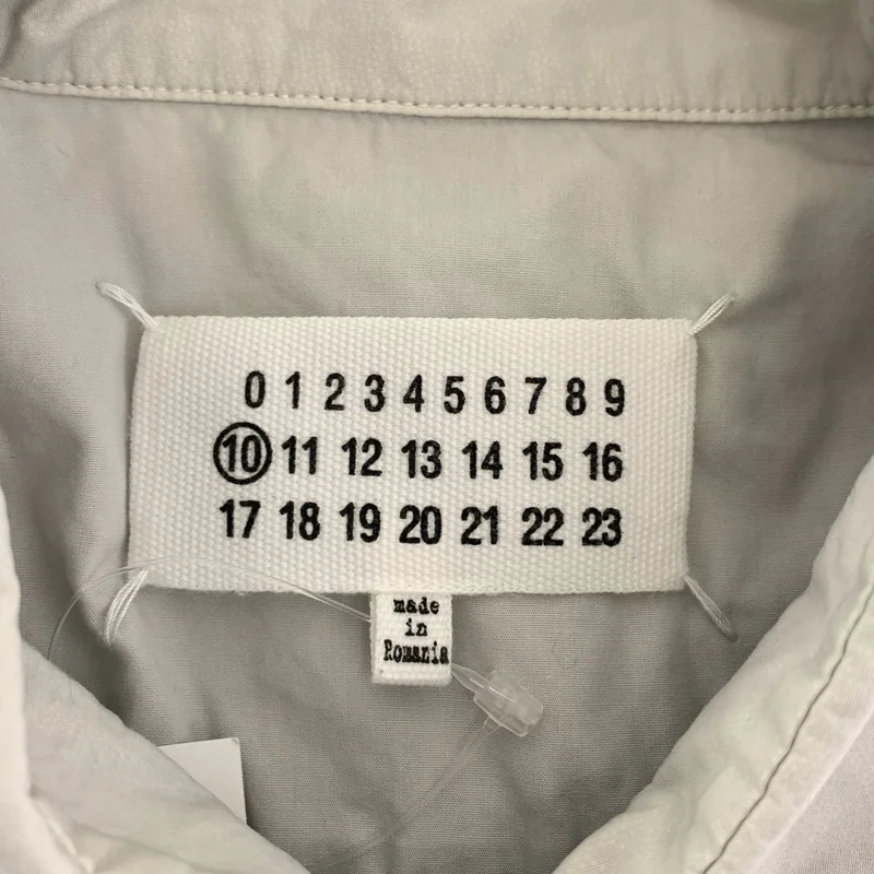 Maison Margiela / メゾンマルジェラ | 2019SS | コットン レギュラーカラー シャツ | 38 | メンズ