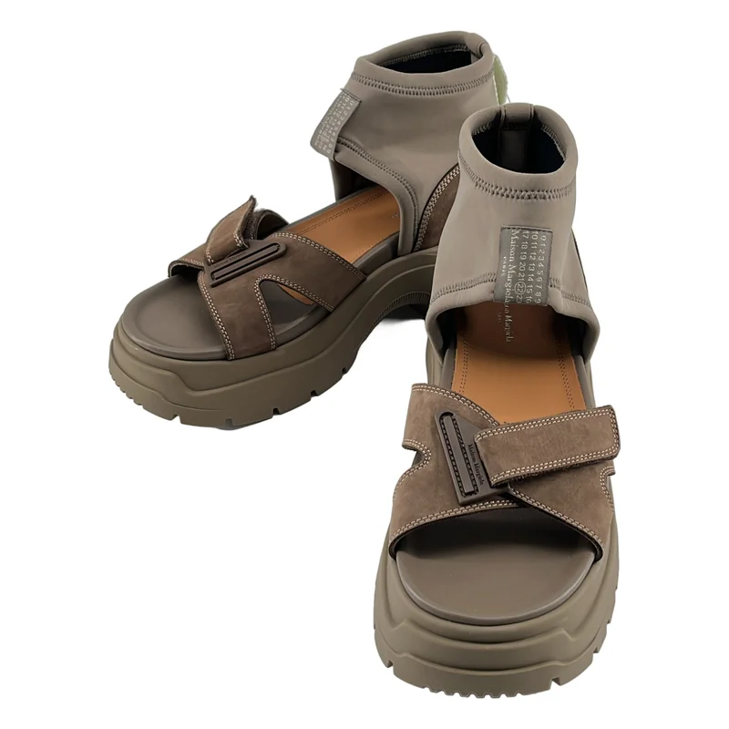 Maison Margiela / メゾンマルジェラ | スキューバ アンクルストラップ プラットフォームサンダル | 38 | レディース