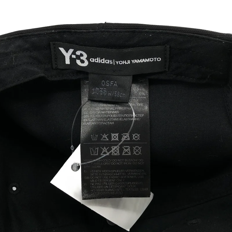 Y-3 / ワイスリー | ロゴ キャップ 帽子 / アジャスター調整可 / ユニセックス | ONE | その他