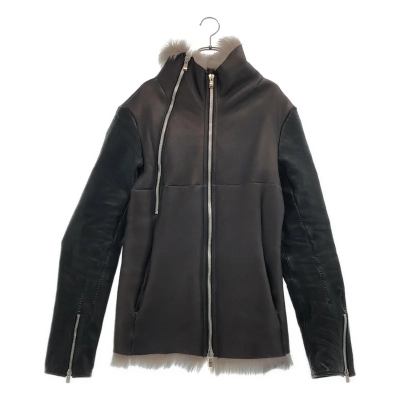 incarnation / インカネーション | MANICHE SLEEVES シープスキン レザー ムートンジャケット | M | メンズ