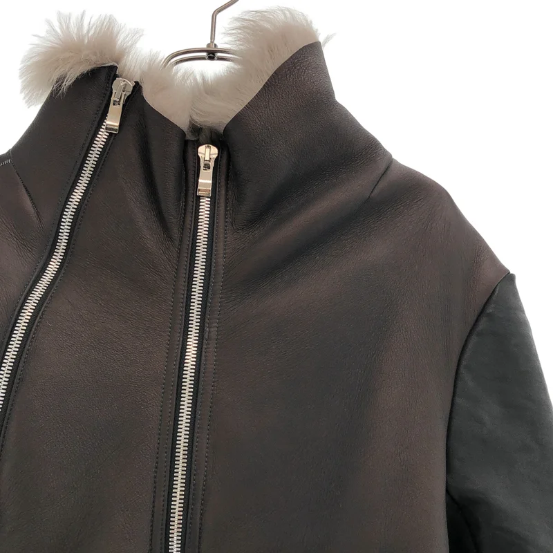 incarnation / インカネーション | MANICHE SLEEVES シープスキン レザー ムートンジャケット | M | メンズ