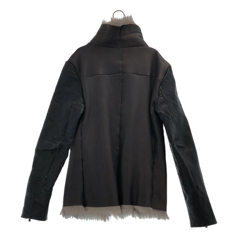 incarnation / インカネーション | MANICHE SLEEVES シープスキン レザー ムートンジャケット | M | メンズ