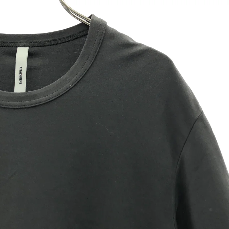 ATTACHMENT / アタッチメント | 2021SS | COTTON DOUBLE FACE T-SHIRT / コットン ダブルフェイス Tシャツ | 1 | メンズ