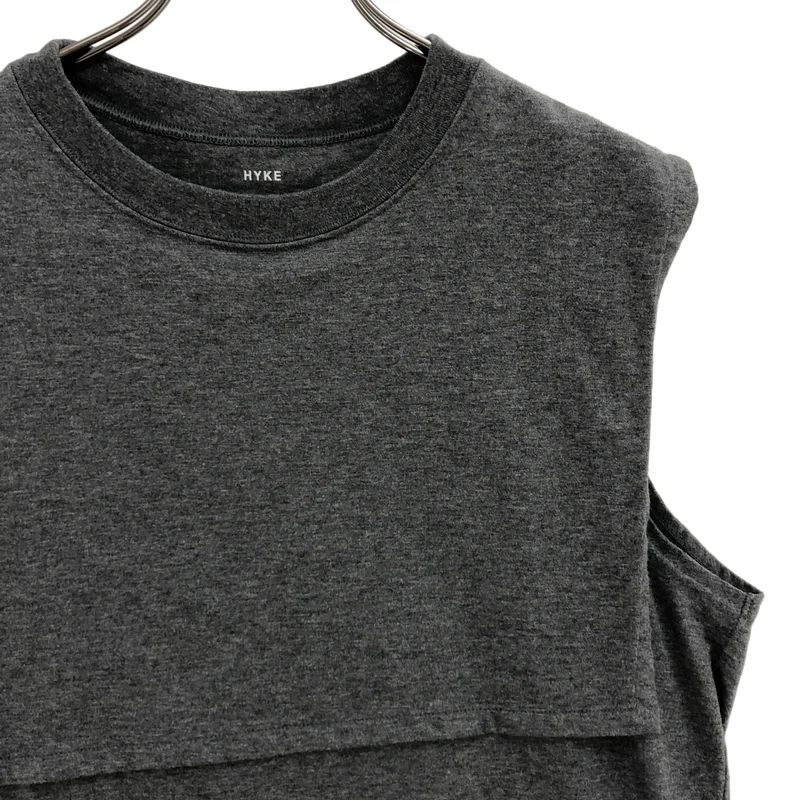 HYKE / ハイク | 2024SS | レイヤード ノースリーブカットソー 241-12384 | 1 | レディース