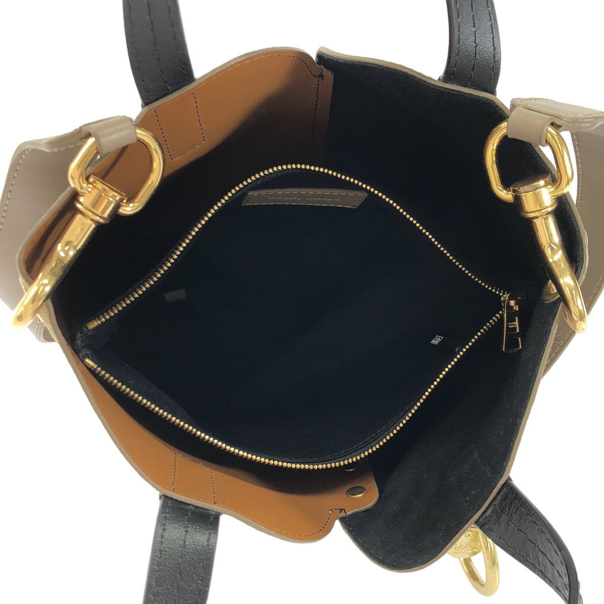 SEE BY CHLOE / シーバイクロエ | GAIA バイカラー 2WAY レザー 