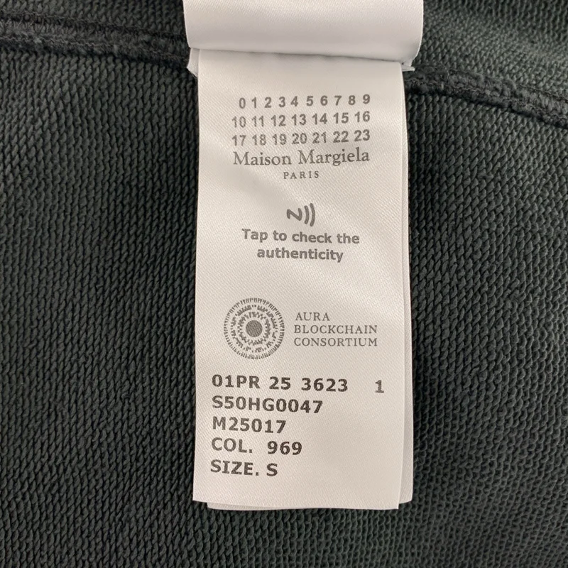 Maison Margiela / メゾンマルジェラ | 2025SS | MMA LOGO ZIP UP HOODIE ロゴ ジップ パーカー | S | メンズ
