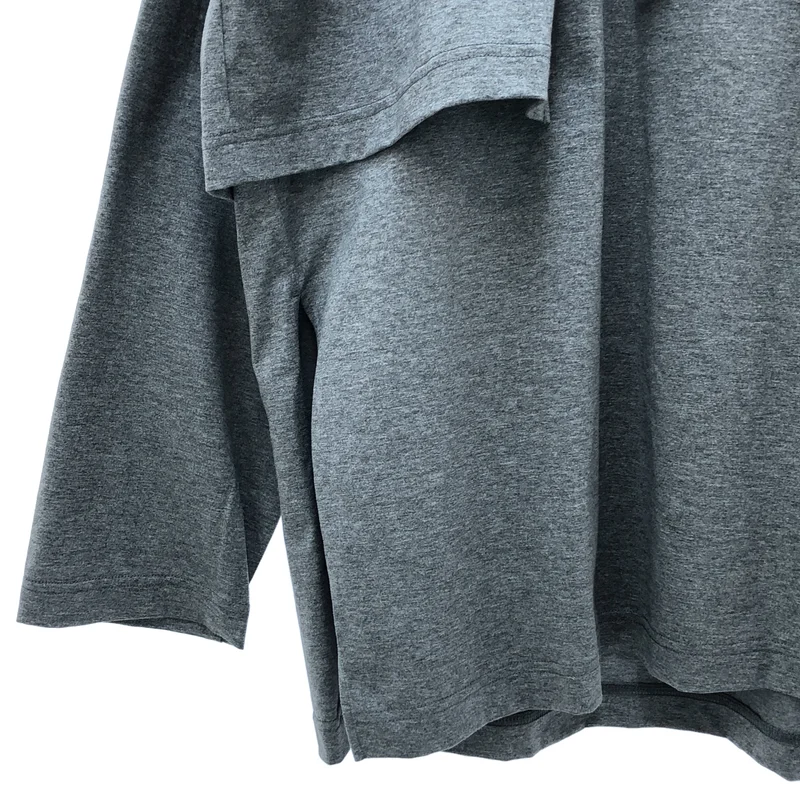 LOHEN / ローヘン | 2025AW | LAYERED SLIT-T-SHIRT ロングスリーブカットソ | F | レディース