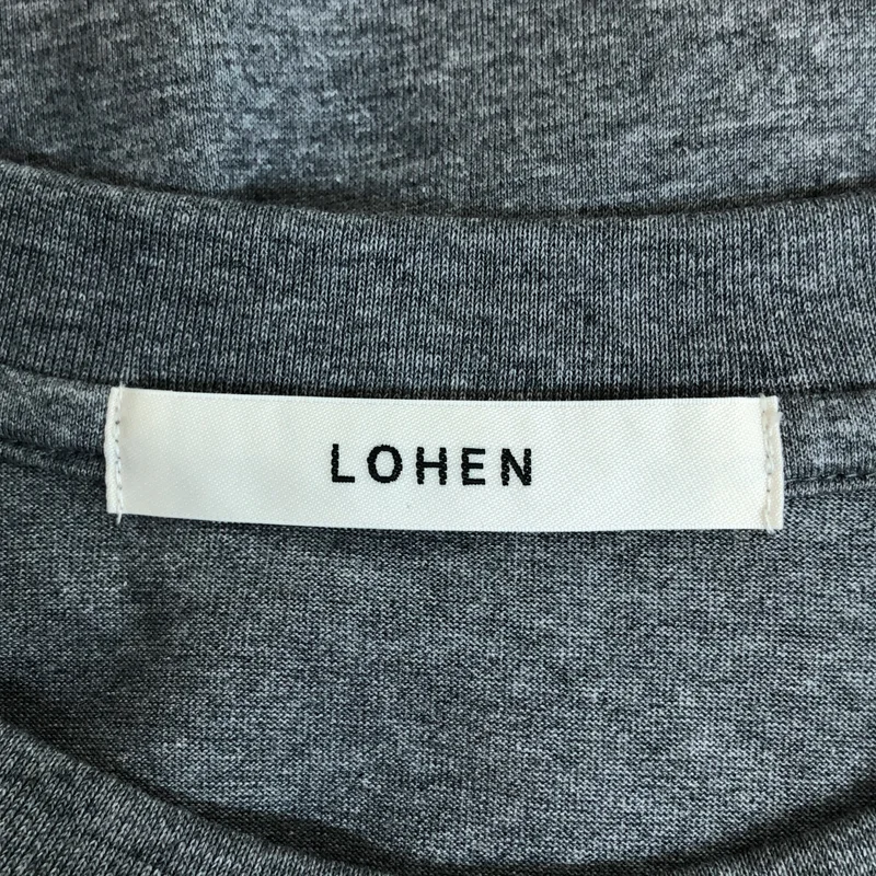 LOHEN / ローヘン | 2025AW | LAYERED SLIT-T-SHIRT ロングスリーブカットソ | F | レディース