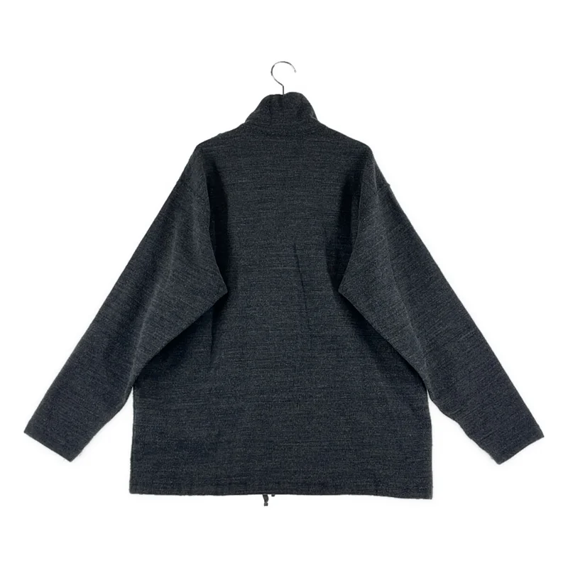 Engineered Garments / エンジニアドガーメンツ | Zip Mock Neck ハーフジップ カットソー | M | メンズ