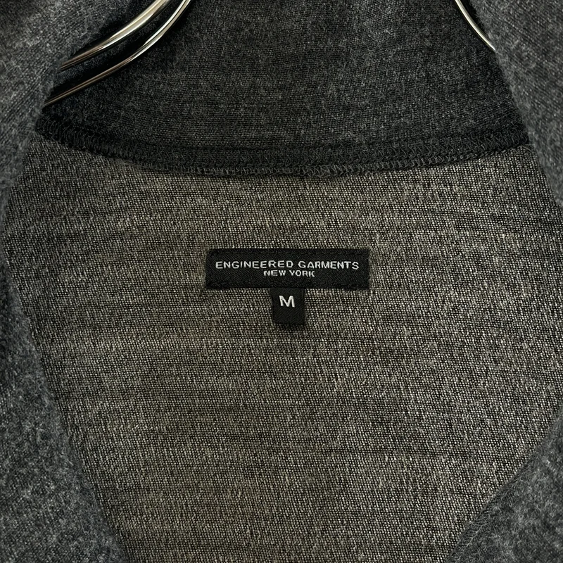 Engineered Garments / エンジニアドガーメンツ | Zip Mock Neck ハーフジップ カットソー | M | メンズ