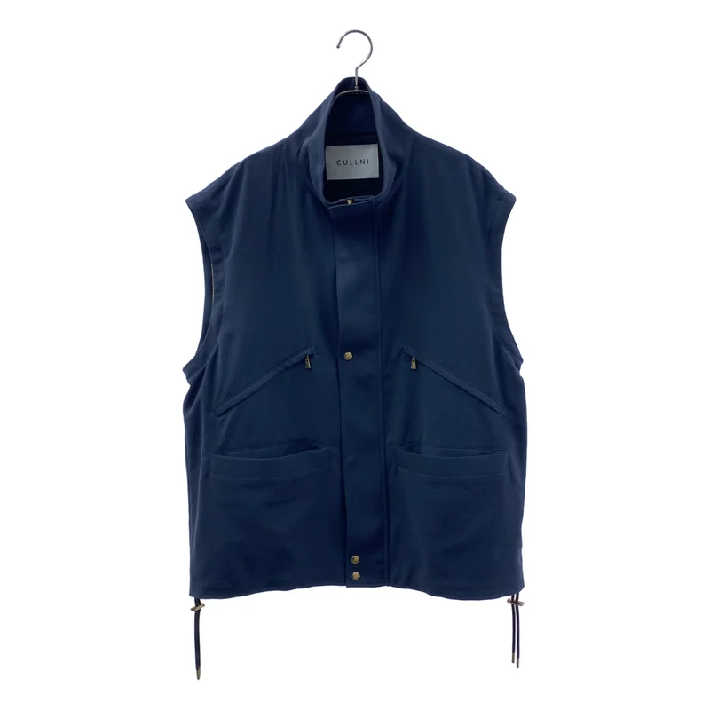 CULLNI / クルニ | Dry Karsey Removable Sleeves Drawstring Short Coat ジャケット | 2 | メンズ