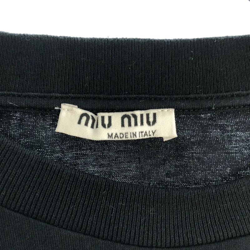 miu miu / ミュウミュウ | × MM Paris / ロゴ Tシャツ | XS | レディース