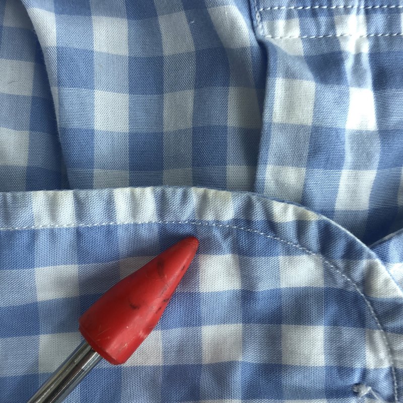 PORTER CLASSIC / ポータークラシック | ROLL UP LINEN GINGHAM CHECK SHIRT ギンガムチェックシャツ | M | メンズ