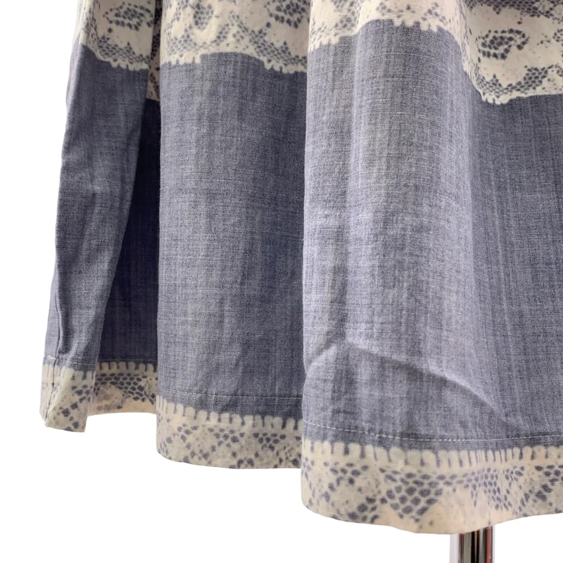 tricot COMME des GARCONS / トリココムデギャルソン | 2017SS | レース転写 ギャザー プルオーバーワンピース | S | レディース